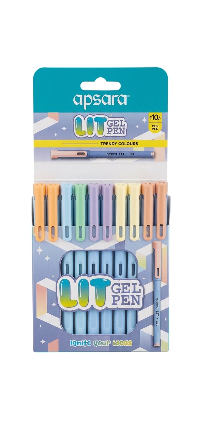 Apsara LIT Gel Pen - Blue